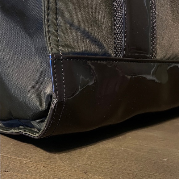 Tory Burch Dark Olive and Brown Tote - Picture 8 of 13